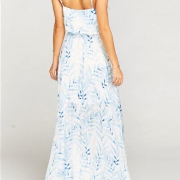 Show Me Your MuMu Molly Mullet Dress Blue Me Away S - Picture 5 of 5